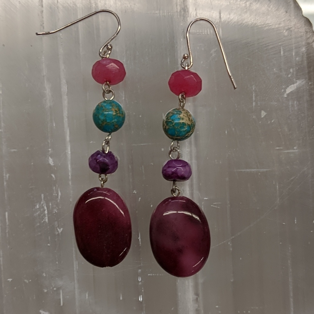 Silver Earrings 40$